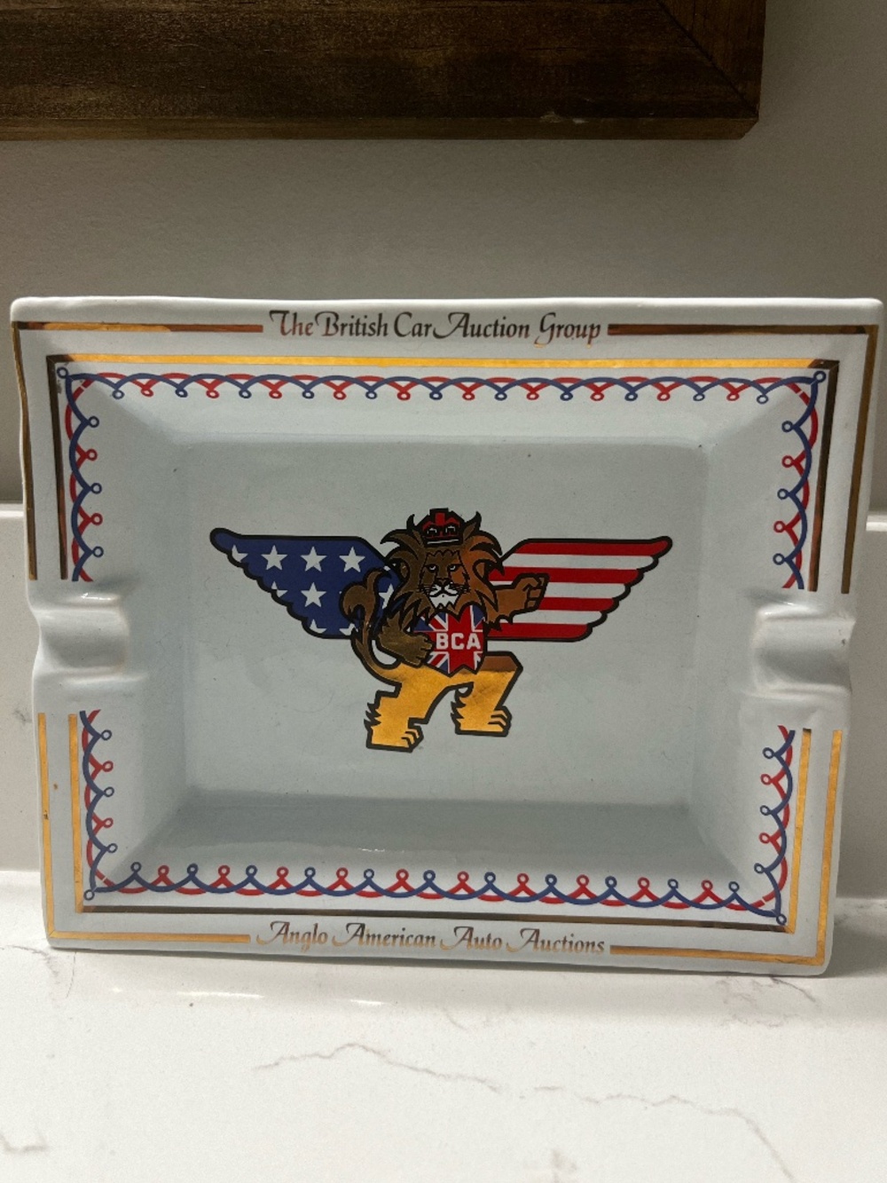 British Car Auction Group BCA- Anglo American Auto Auctions Cigar Ashtray #2